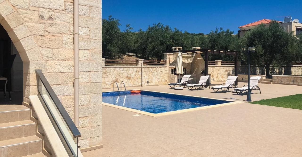 Levanda Luxury Stone Villa Kalyves Exterior foto