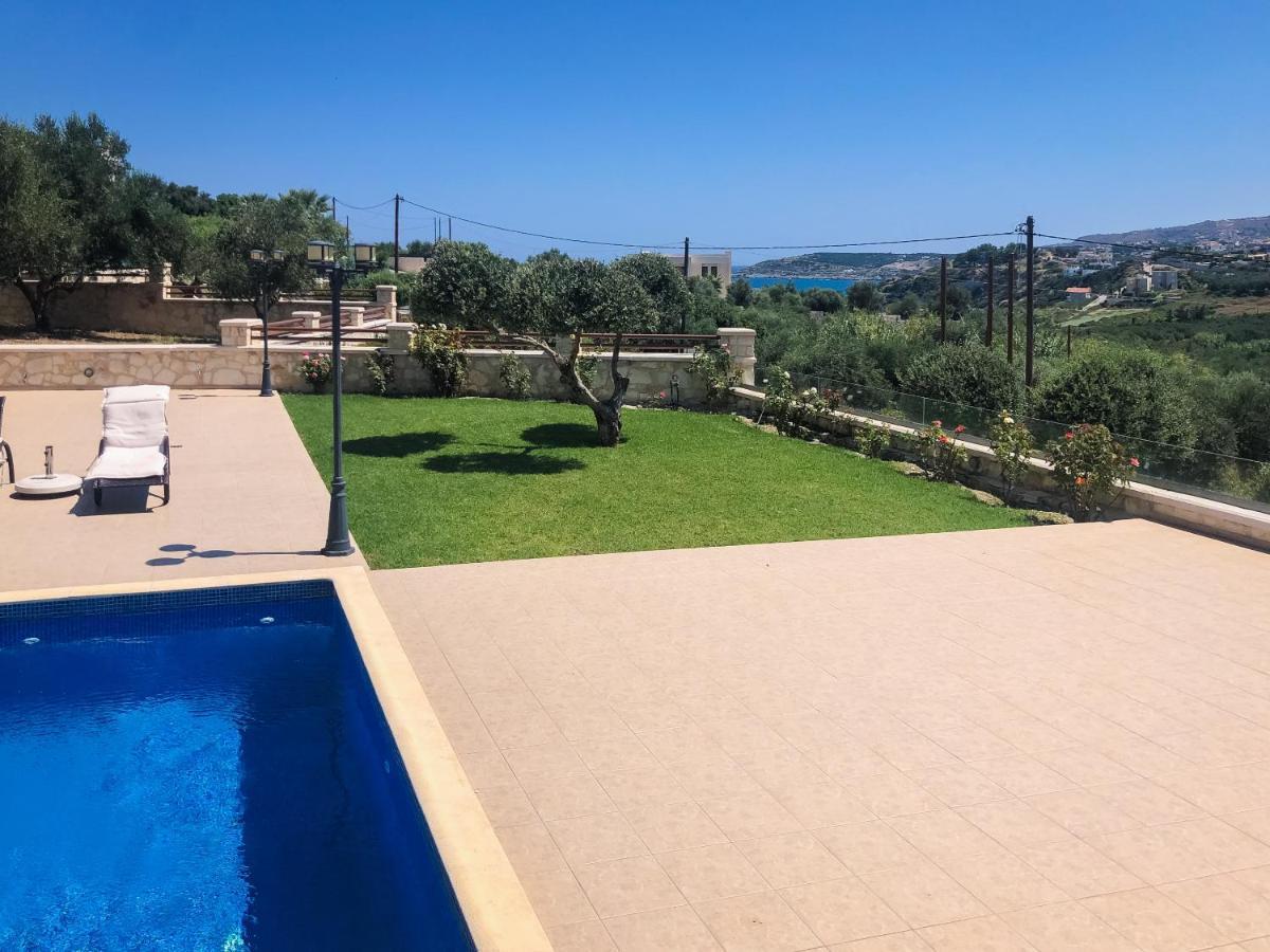 Levanda Luxury Stone Villa Kalyves Exterior foto