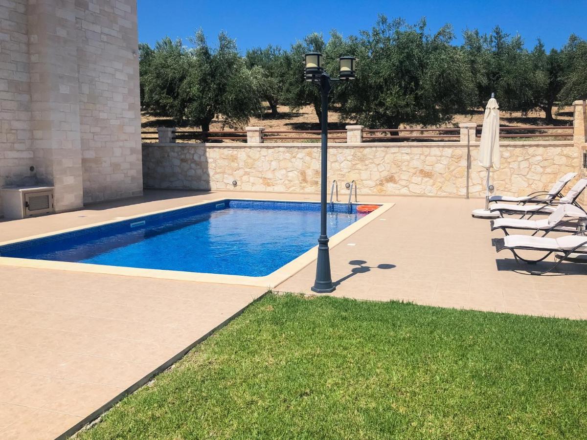 Levanda Luxury Stone Villa Kalyves Exterior foto