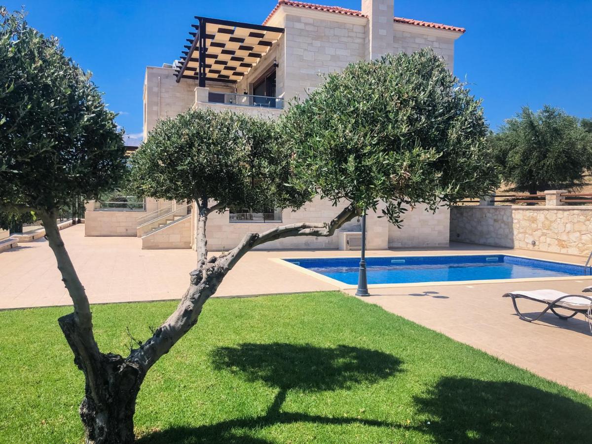 Levanda Luxury Stone Villa Kalyves Exterior foto