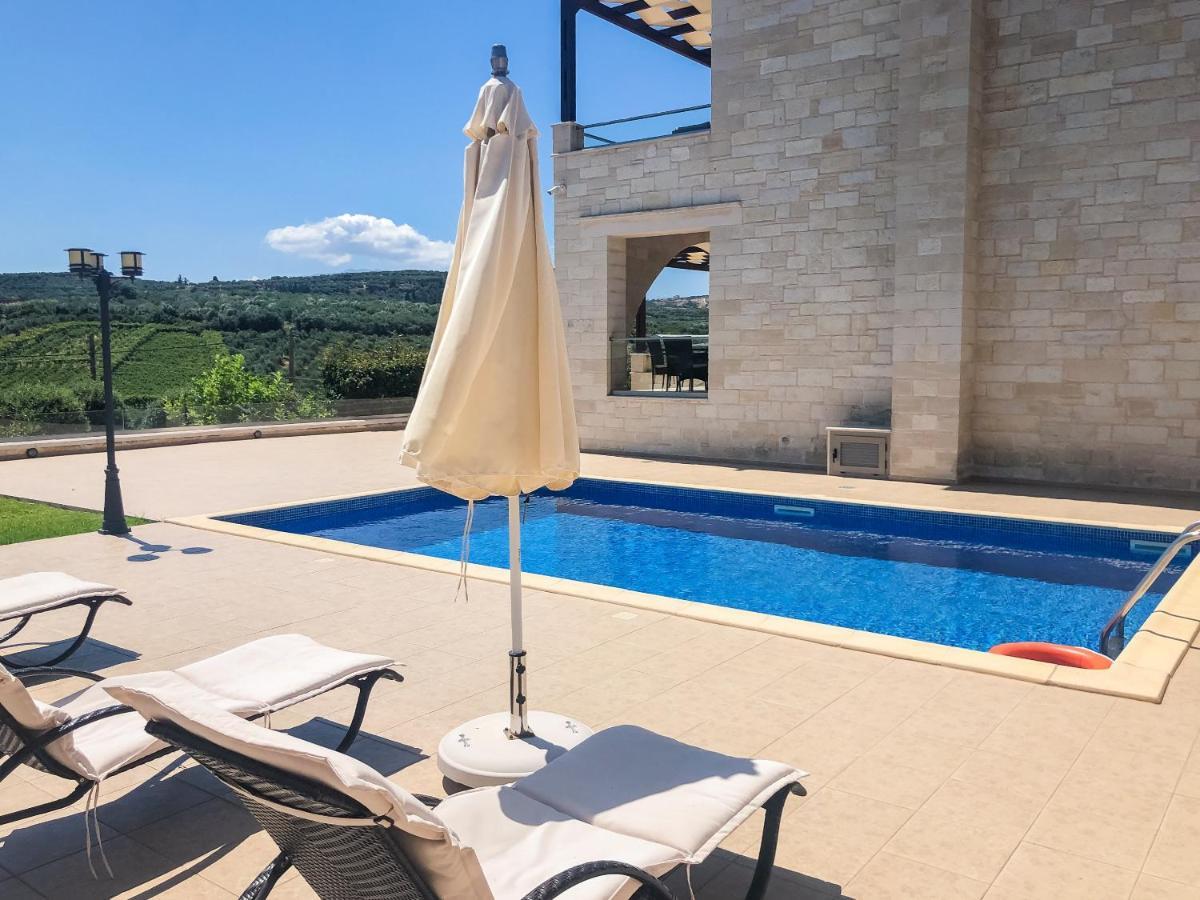 Levanda Luxury Stone Villa Kalyves Exterior foto